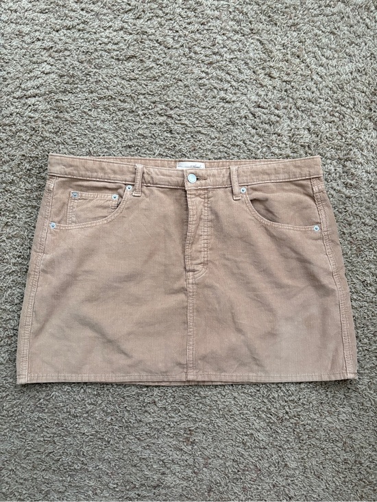 Universal Thread Dresses & Skirts - Universal Thread Corduroy Tan Mini Skirt Women’s 14 Fall Fashion